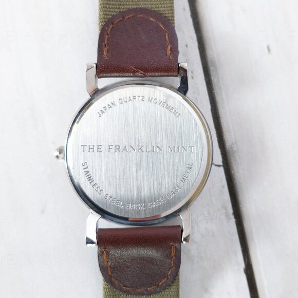 Franklin Mint Men’s Wristwatch 90s Unisex Labrador Retriever Sporting Companion - Picture 4 of 12